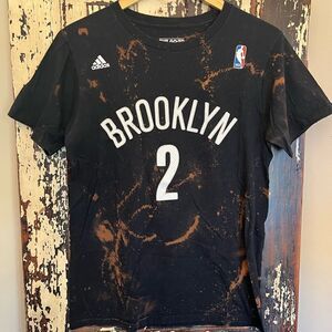Men’s Adidas Brooklyn Nets Kevin Garnett # 2 embroidered on the go T-shirt med